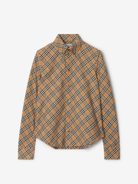 Check Cotton Shirt