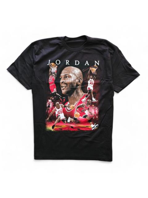 Other Designers Vintage - Michael Jordan MJ Iconic Moments T-shirt -black - XL