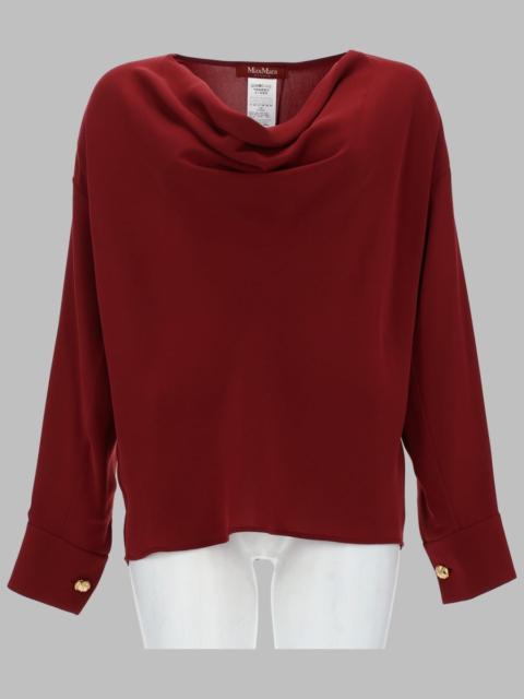 Max Mara Studio Max Mara Studio Women Blusa In Cady Tecnico Leggero
