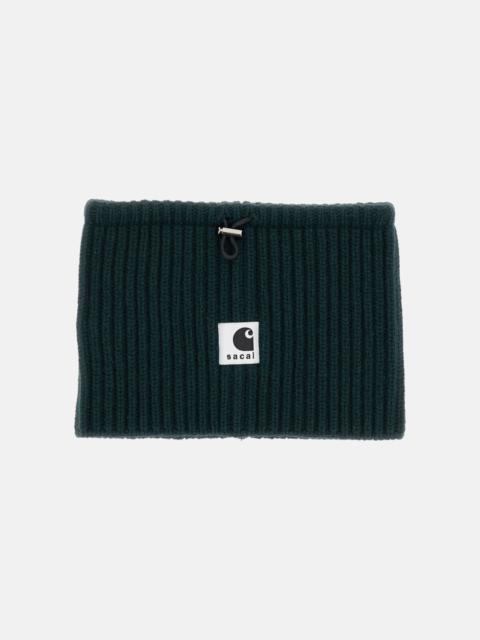 sacai Sacai Men Carhartt Wip Wool-Blend Neck Warmer