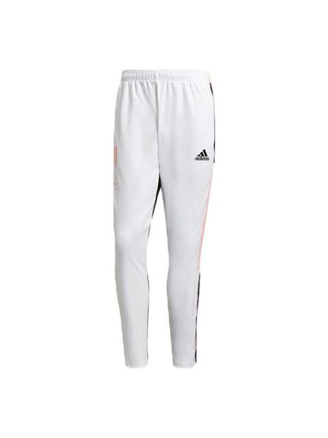 adidas adidas x Crossover Juve Hu Tr Pnt Juventus Soccer/Football Colorblock Sports Long Pants White Black 