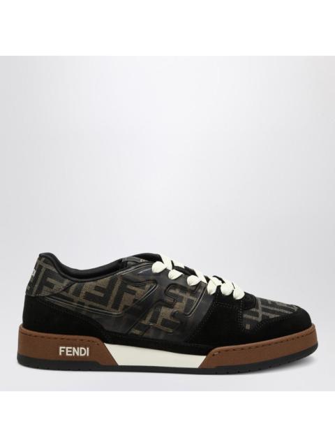 FENDI Fendi Fendi Match Sneaker In Black/Brown Ff Jacquard Men