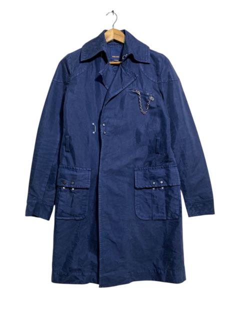 🔥DIESEL TRENCH COATS NAVY
