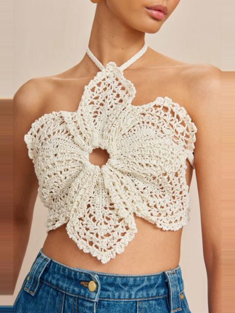 Cult Gaia DARLENA CROCHET TOP