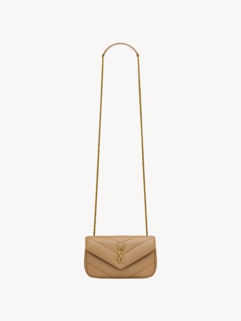 SAINT LAURENT LOULOU MINI IN LAMBSKIN