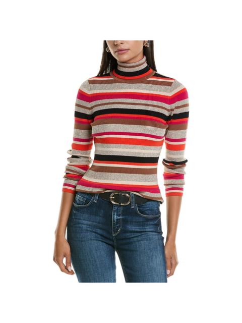 L'AGENCE L’AGENCE Olene Stripe Turtleneck Top