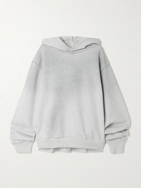 Acne Studios Printed Cotton-blend Jersey Hoodie