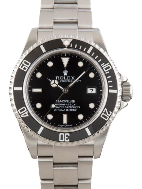 ROLEX Rolex Sea-Dweller Stainless Steel16600T Black Dial