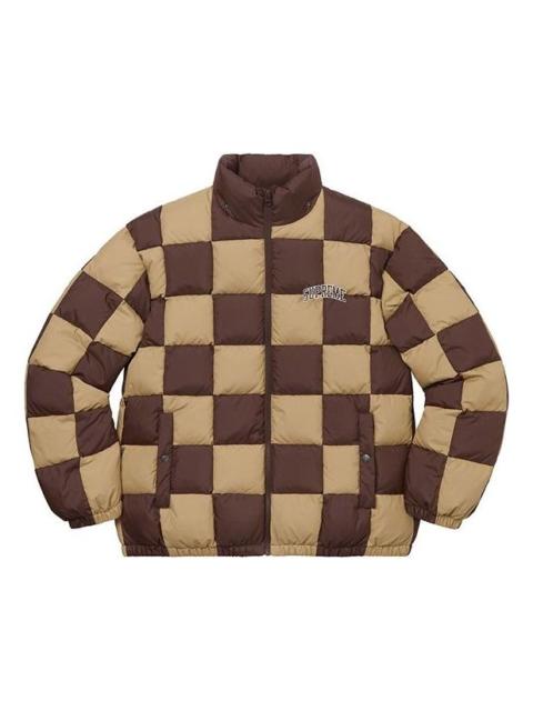 Supreme Supreme FW19 Week 17 Checkerboard Puffy Jacket SUP-FW19-10893