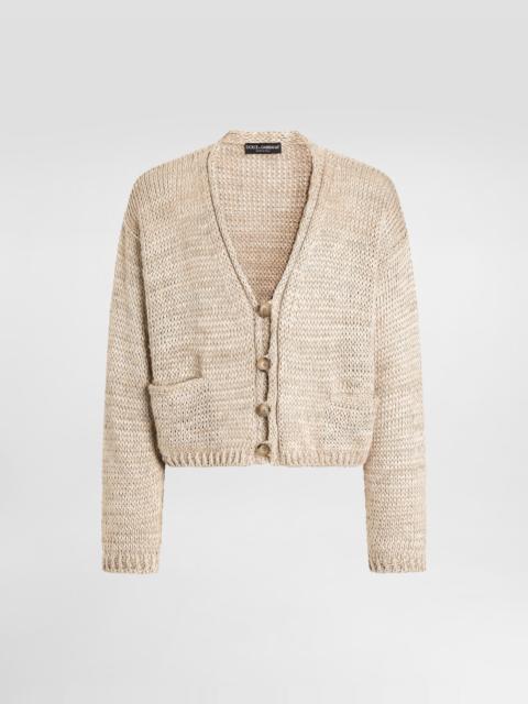Dolce & Gabbana Cotton-linen cardigan