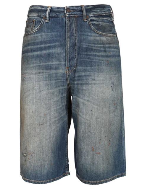 Acne Studios Acne Studios Men Organic Cotton Denim Shorts