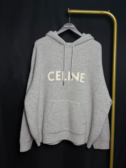 CELINE Celine Hooded Knit Sweater