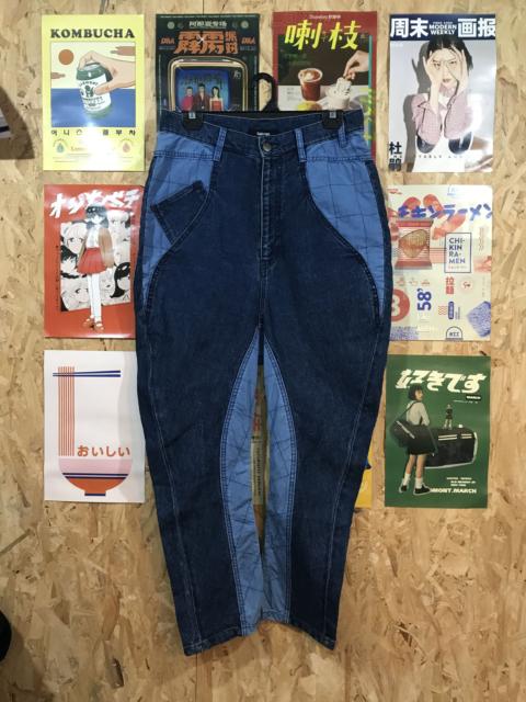 Other Designers Ne-Net - Nenet Patchwork Balloon Denim Jeans