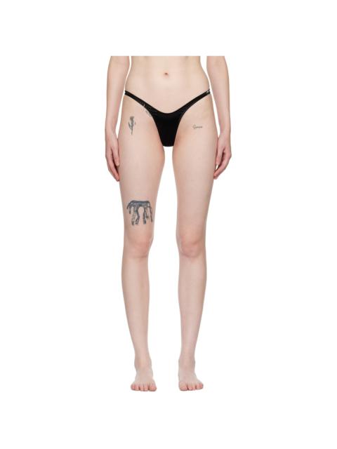 POSTER GIRL Black Team Bikini Bottoms