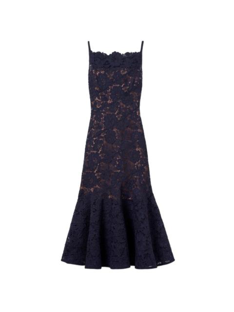 self-portrait Self-Portrait Women Spiral Lace Midi Dress
