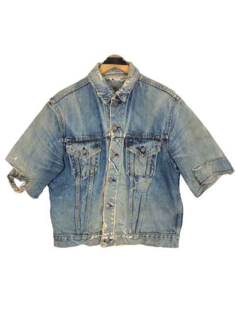 Other Designers Vintage 70s Levis Strauss 525 Big E Short Sleeve Jacket