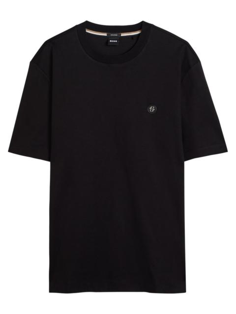 BOSS Boss C-taut 01 Logo-appliquéd Cotton T-shirt