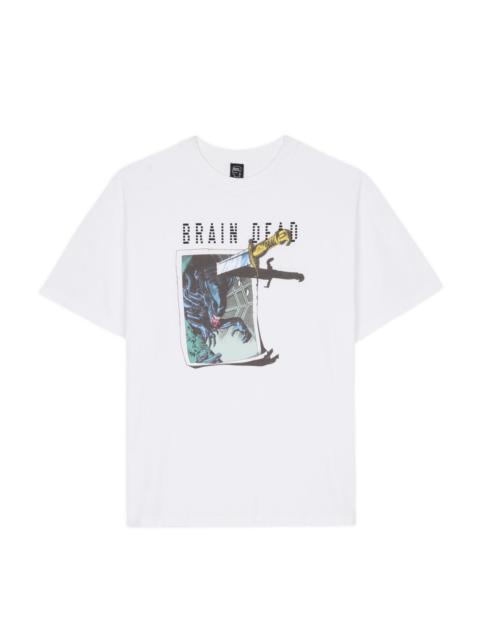 BRAIN DEAD Brain Dead x Aliens Target Practice T-shirt - White