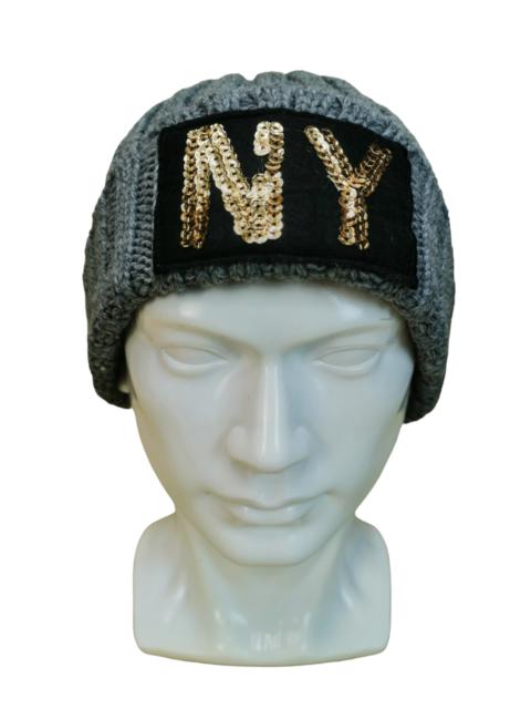 Other Designers Avant Garde - NEW YORK KNIT STREETWEAR UNISEX BEANIE HAT CAP