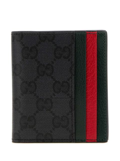 GUCCI Gucci Men Gg Canvas Card Holder