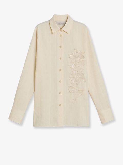 Golden Goose Golden Goose Deluxe Brand Cotton Shirt With Sequins