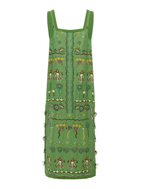ALÉMAIS Sun Dancer Midi Dress