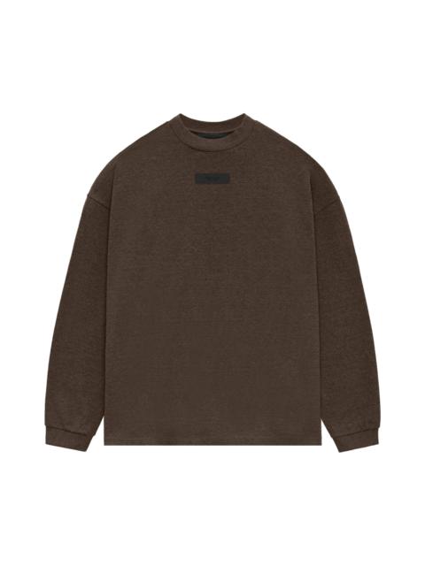 ESSENTIALS Fear of God Essentials Long-Sleeve Tee 'Heather Wood'