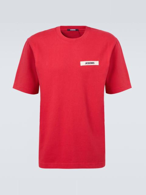 JACQUEMUS Gros Grain cotton T-shirt