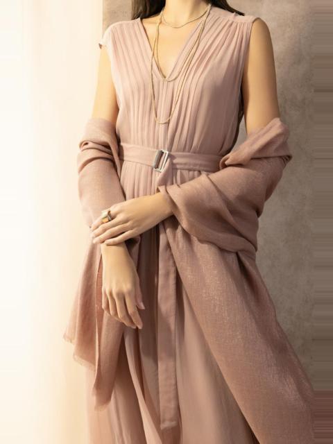 Brunello Cucinelli Lurex Scarf - Ash Rose