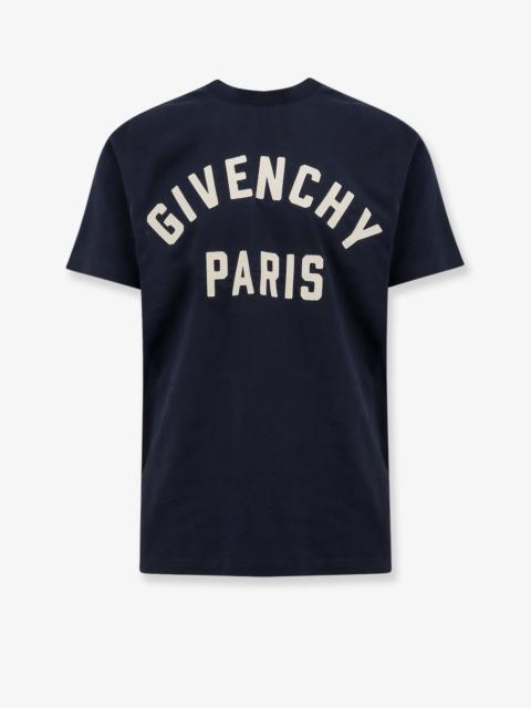 Givenchy Givenchy Cotton T-Shirt Blue Men
