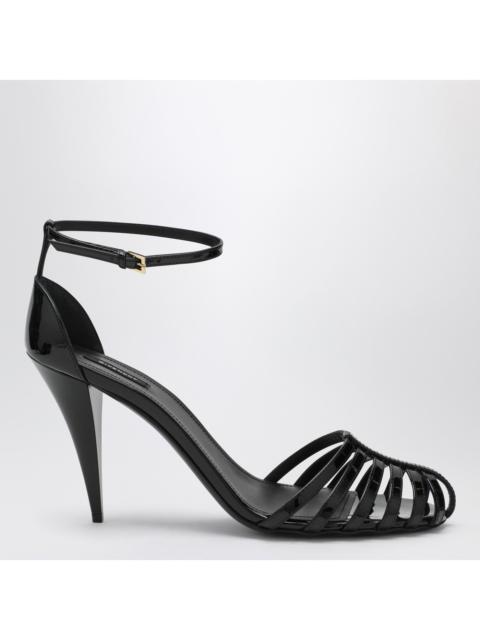 Givenchy Givenchy Patent Leather Cage Heeled Sandals Women