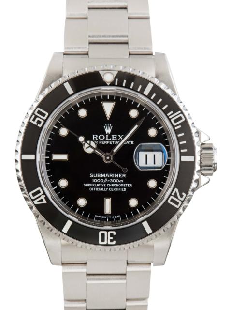 Rolex Submariner Ref 16610 Steel