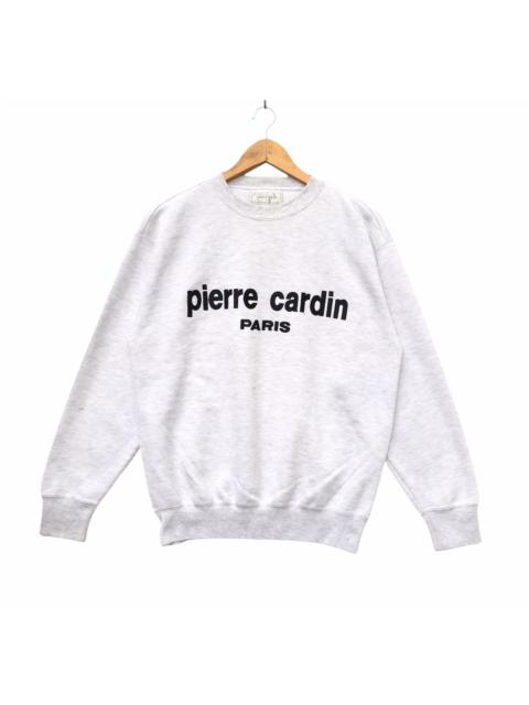 Other Designers Vintage - Vintage 90s Pierre Cardin Embroidered Logo Sweatshirt | M