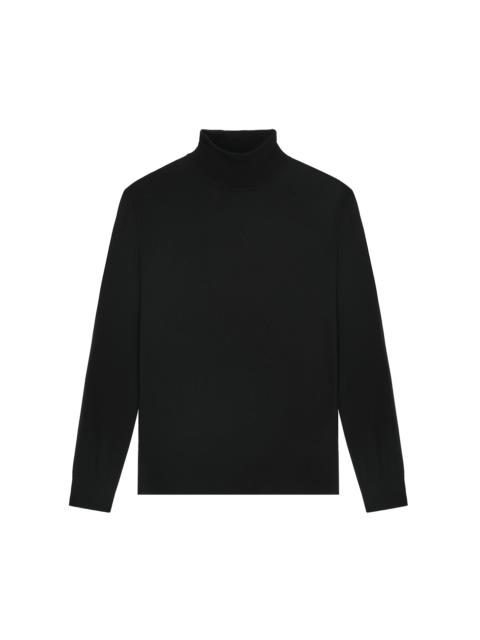 PANGAIA Men's Regenerative Merino Wool Turtleneck Sweater - Black
