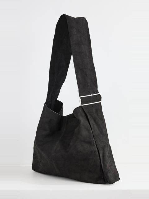 ST. AGNI Oversized Nubuck Satchel