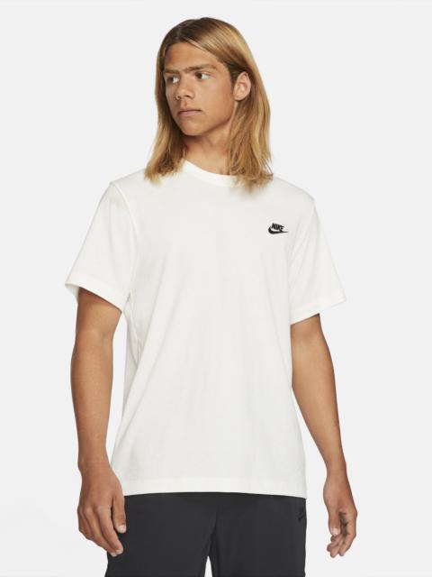 Nike Nike Mens Nike NSW Club Short Sleeve T-Shirt