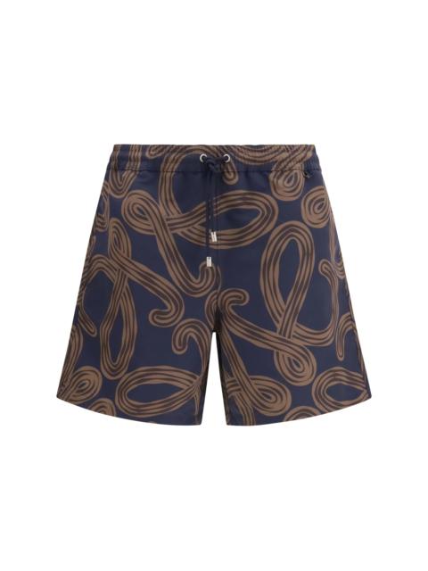 Loewe Loewe Men Technical Fabric Swim Shorts Loewe X Paula’S Ibiza