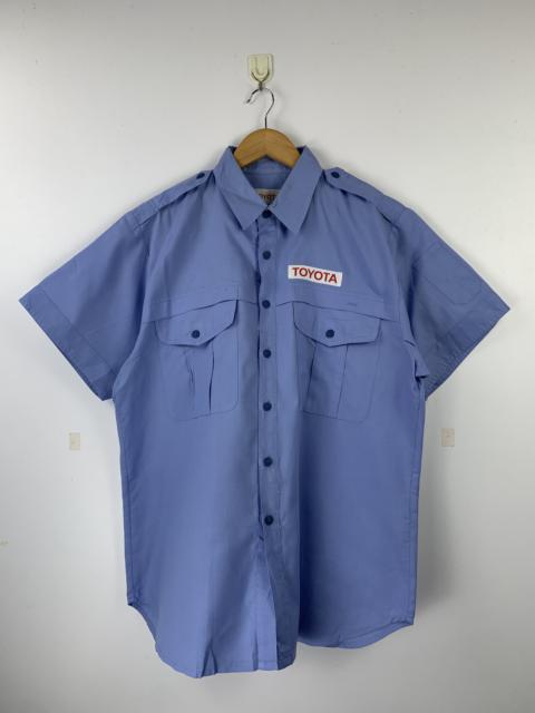 Other Designers Vintage - Vintage Toyota Button Up Workers Jacket