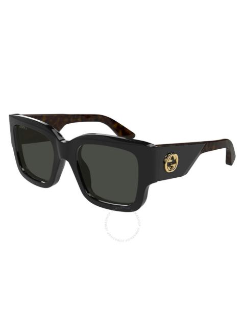 Gucci Grey Sport Ladies Sunglasses GG1663S 001 52
