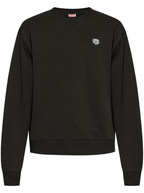 KENZO Kenzo Men Cotton Sweatshirt With Logo Patch