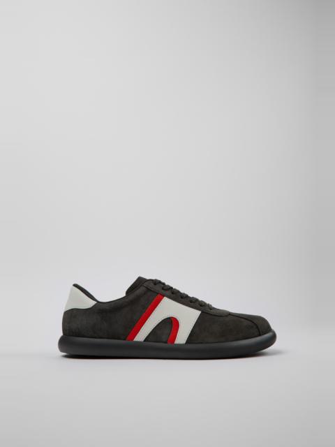 CAMPERLAB Multicolor Nubuck and Leather Sneakers for Men.
