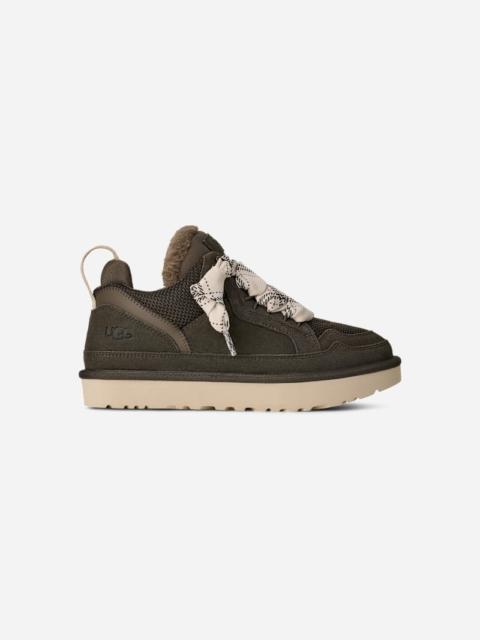 UGG ® Women's Lowmel Canvas/Suede/Recycled Materials Shoes in Dense Smoke