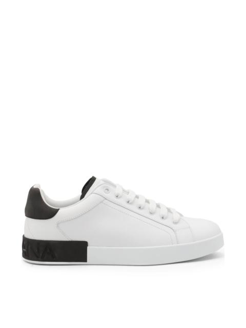 Dolce & Gabbana LEATHER PANELLED SNEAKERS