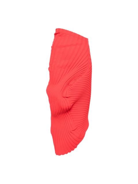 ISSEY MIYAKE Knit (As It Is) pleated maxi skirt