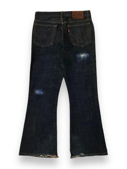 Vintage Flare Edwin Japan 53 400XX Distressed Jeans e'