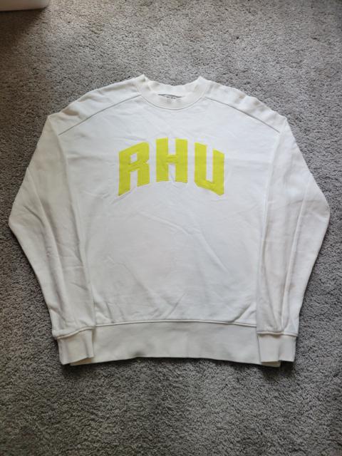 Other Designers Rhude x Zara Rhuigi White Crewneck Sweater Sz M