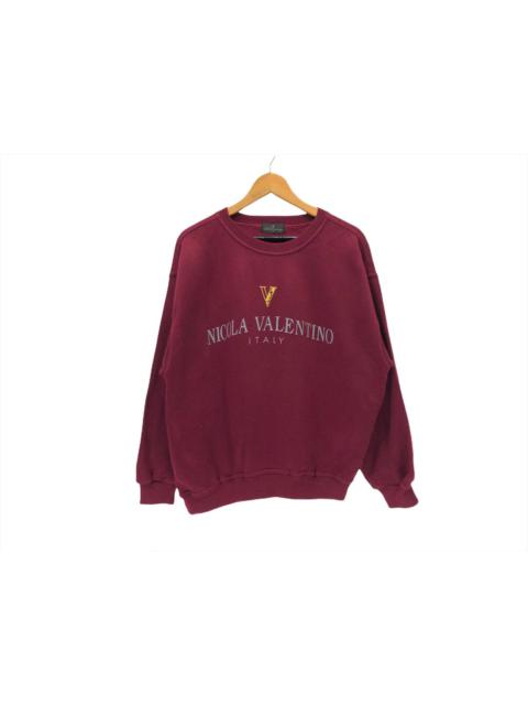 Valentino Vintage Nicola Valentino Big Logo Sweatshirt
