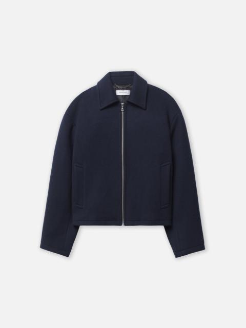 BRUSHED WOOL LEXINGTON FULL ZIP