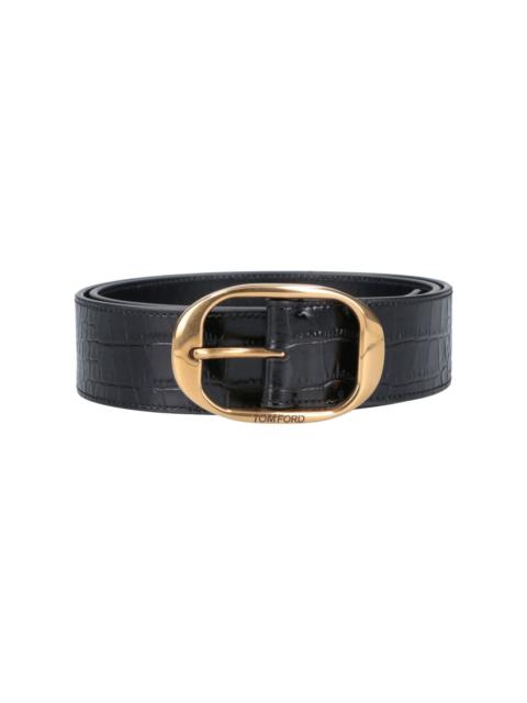TOM FORD CALF LEATHER BELT