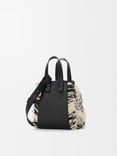 Loewe Compact Hammock bag in woven textile